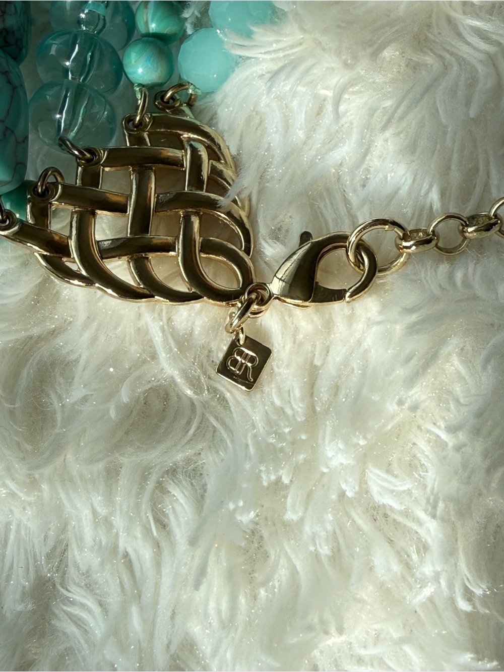 Banana Republic Turquoise Statement Necklace - Picture 4 of 4